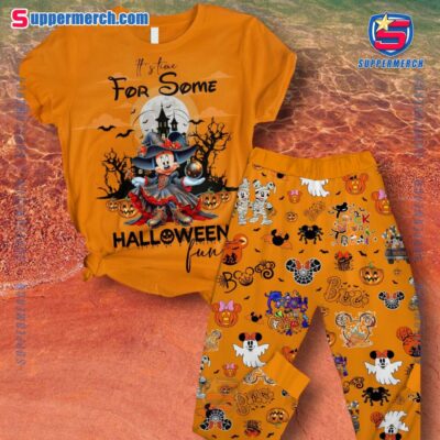 Mickey It's Time For Some Halloween Fun Pajamas Set