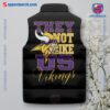 Minnesota Vikings NFL They Not Like Us Puffer Sleeveless Jacket b