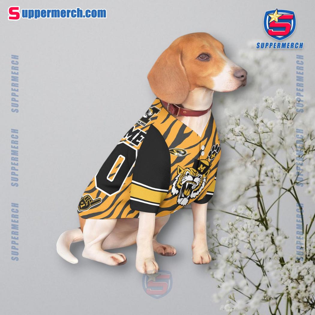 Missouri Tigers Football Personalized Pet Jersey b