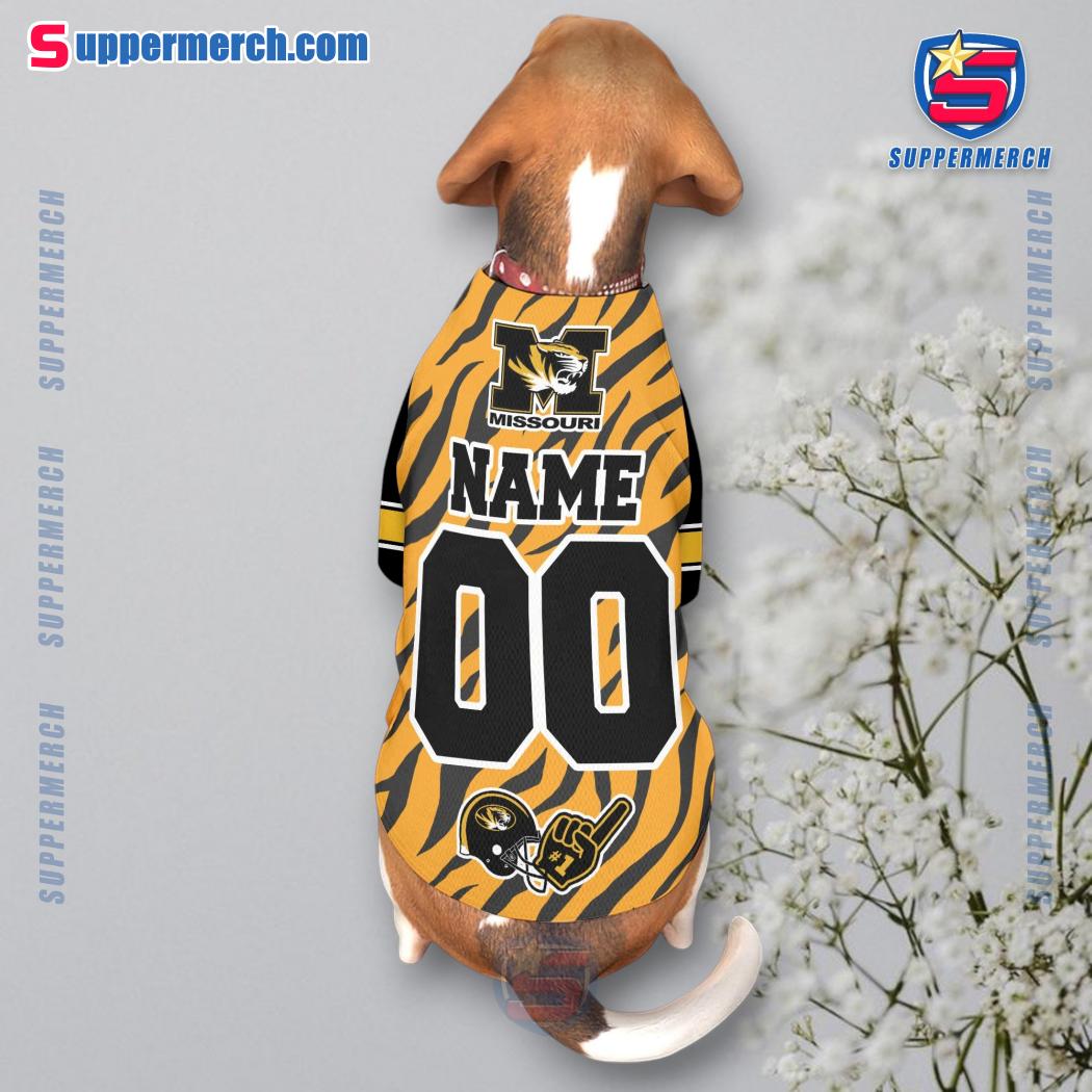 Missouri Tigers Football Personalized Pet Jersey c