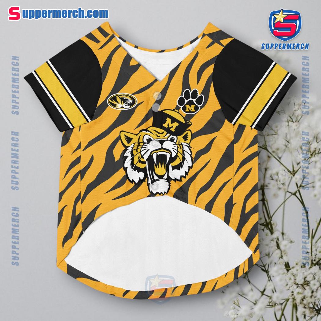 Missouri Tigers Football Personalized Pet Jersey x