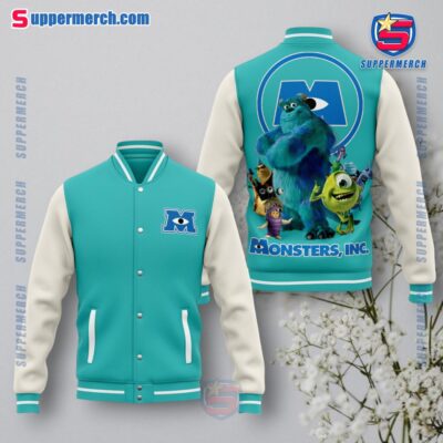 Monsters, Inc. Cartoon Baseball Jacket