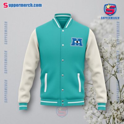 Monsters, Inc. Cartoon Baseball Jacket a