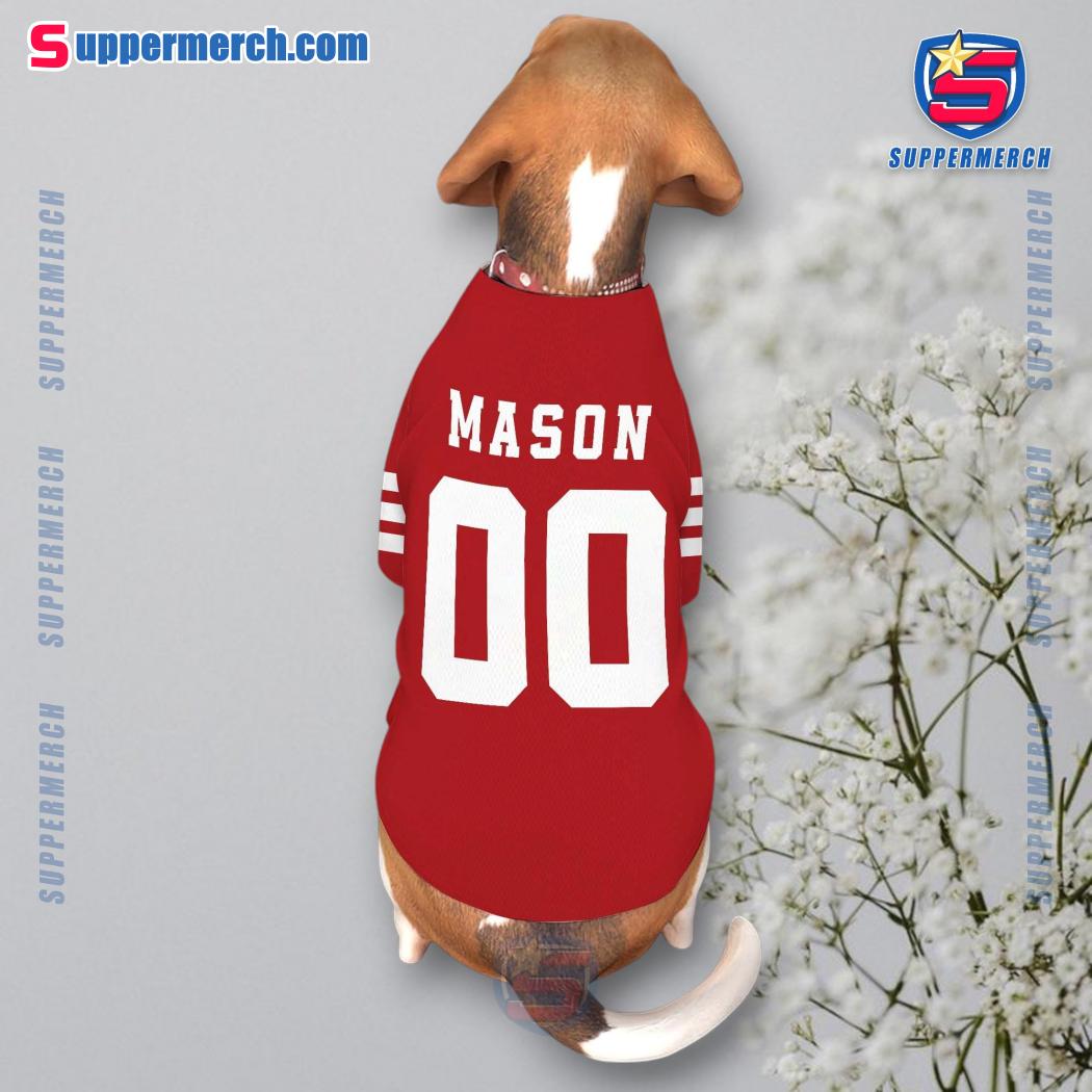 NFL San Francisco 49ers Personalized Pet Jersey b