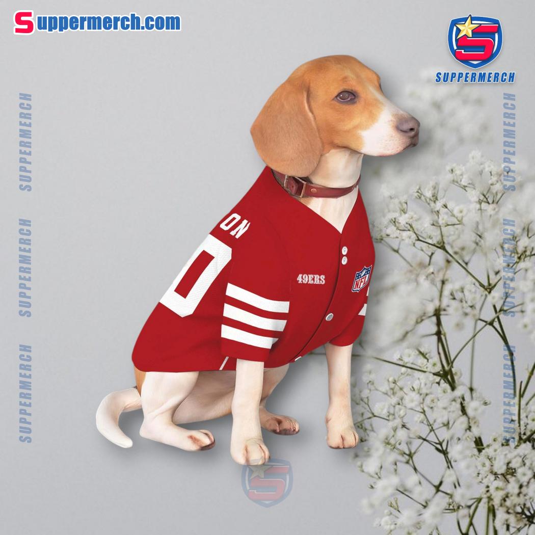 NFL San Francisco 49ers Personalized Pet Jersey c