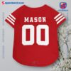 NFL San Francisco 49ers Personalized Pet Jersey x