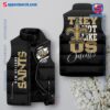 New Orleans Saints NFL They Not Like Us Puffer Sleeveless Jacket