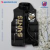 New Orleans Saints NFL They Not Like Us Puffer Sleeveless Jacket a