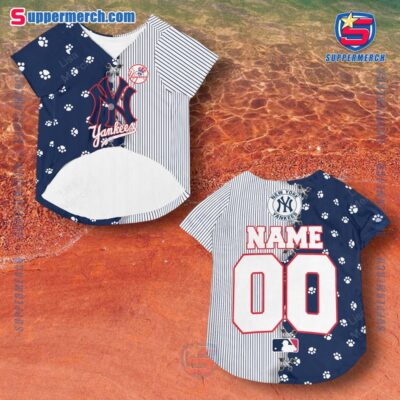 New York Yankees Personalized Pet Jersey a