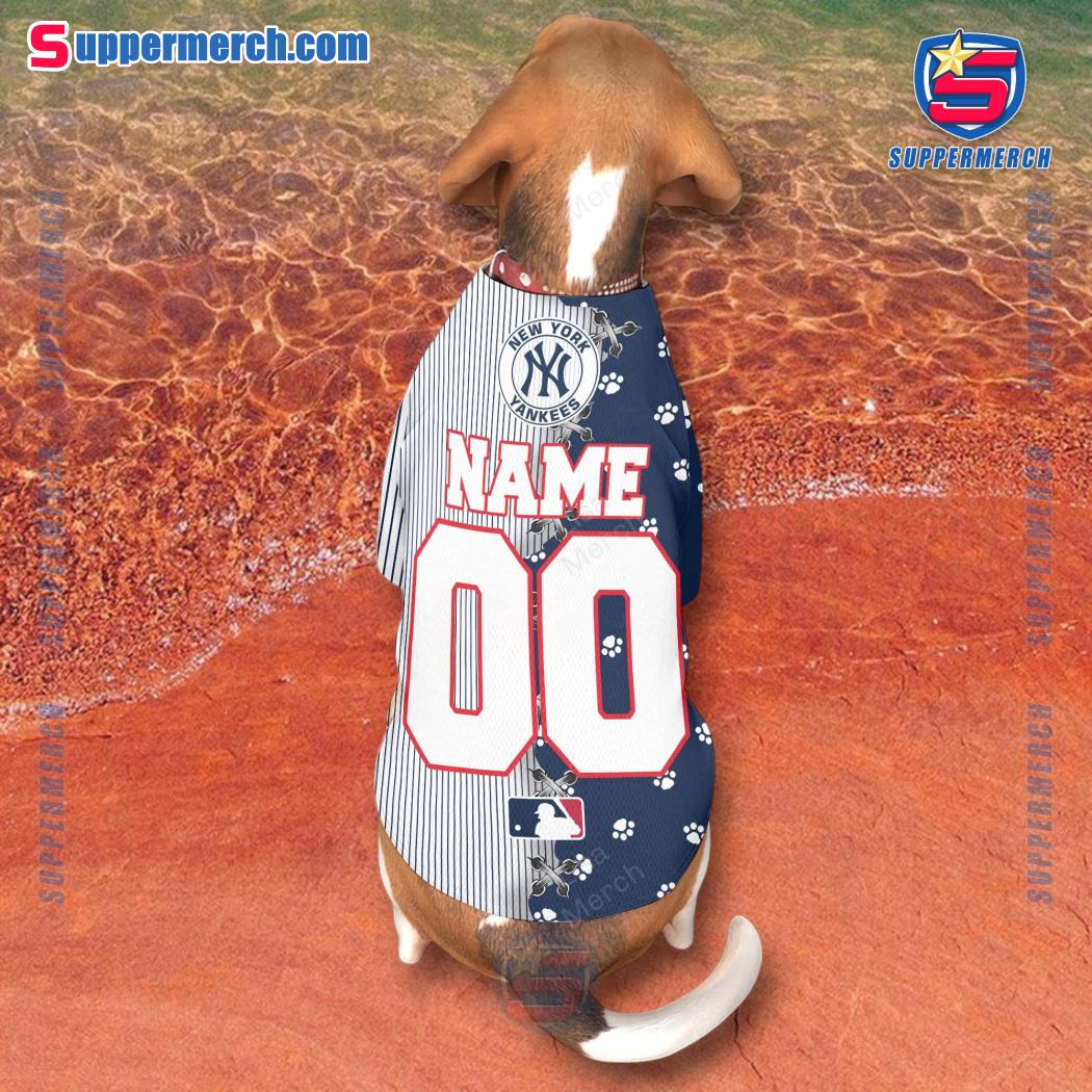 New York Yankees Personalized Pet Jersey c