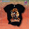 Oklahoma State Cowboys Skull With Gun Happy Halloween Pajamas Set a