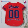 Ole Miss Rebelution Hotty Toddy Personalized Pet Jersey y