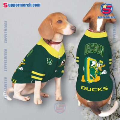 Oregon Ducks Football Pet Jersey