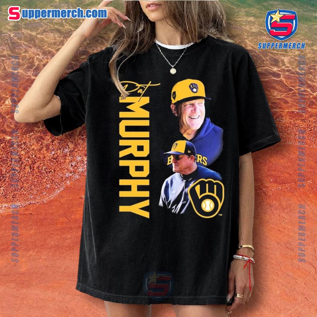 Pat Murphy Milwaukee Brewers MLB 2024 T-shirt a