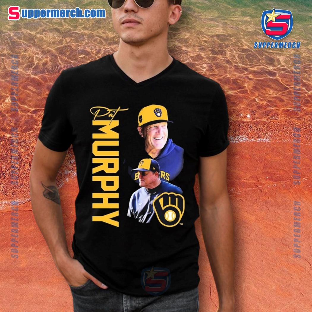 Pat Murphy Milwaukee Brewers MLB 2024 T-shirt b