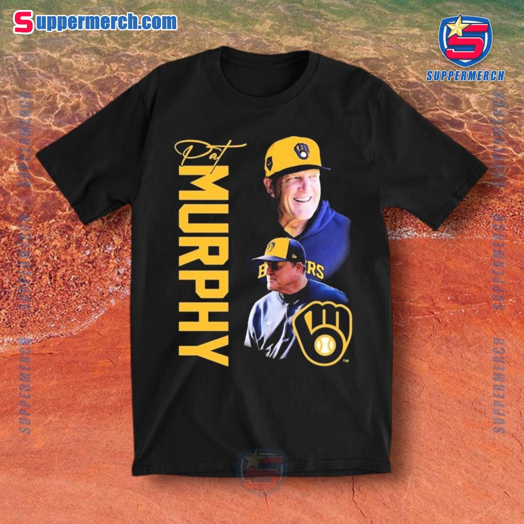 Pat Murphy Milwaukee Brewers MLB 2024 T-shirt