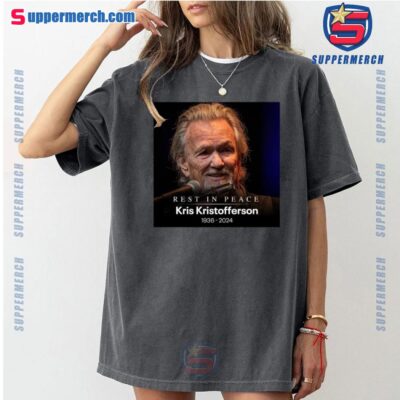 Rest In Peace Kris Kristofferson 1936-2024 T-shirt a