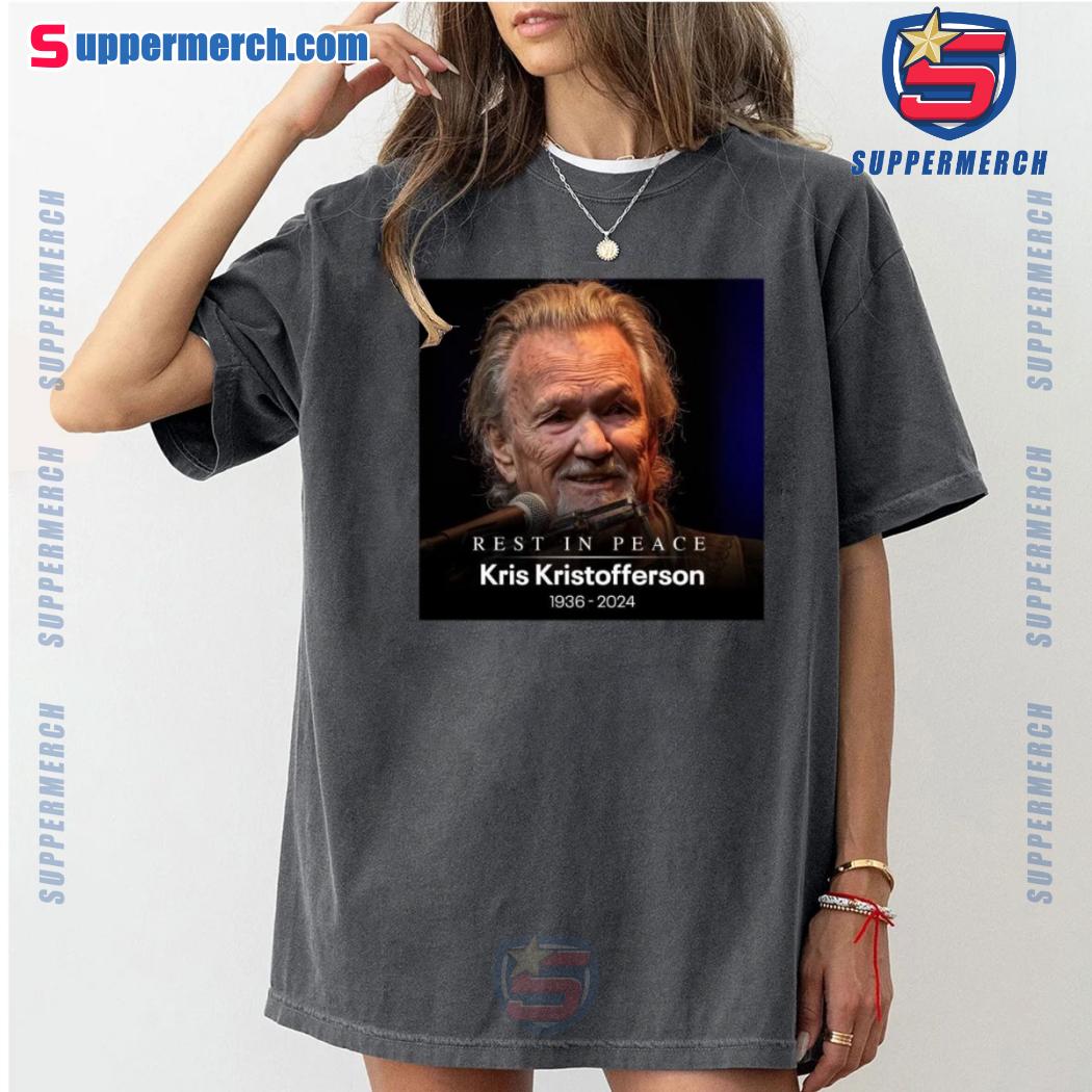 Rest In Peace Kris Kristofferson 1936-2024 T-shirt a