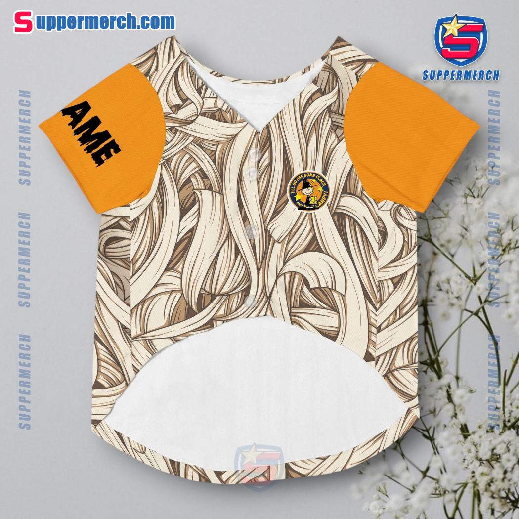 Snoopy Boo Halloween Personalized Pet Jersey a