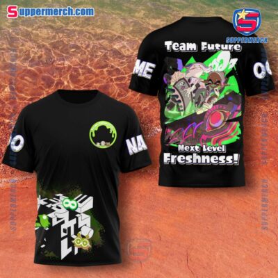 Splatoon 3 Team Future Next Level Freshness Personalized 3D Shirt