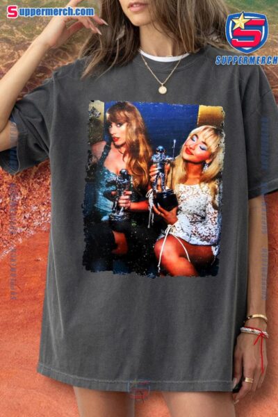 Taylor Swift And Sabrina Carpenter 2024 MTV VMAs Winners T-shirt