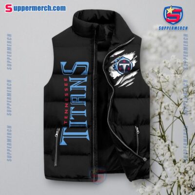 Tennessee Titans NFL They Not Like Us Puffer Sleeveless Jacket a