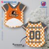 Tennessee Volunteers Go Big Orange Checkerboard Personalized Pet Jersey a