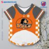 Tennessee Volunteers Go Big Orange Checkerboard Personalized Pet Jersey x