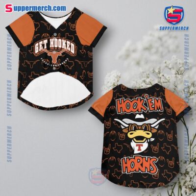 Texas Longhorns Hook 'em Horns Pet Jersey a