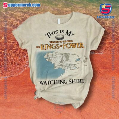 This Is My The Lord Of The Rings The Rings Of Power Watching Pajamas Set a
