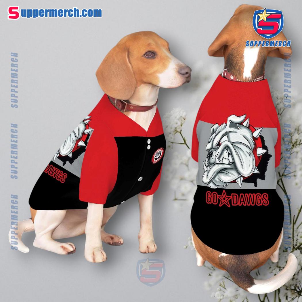 University Of Georgia Go Dawgs Pet Jersey b