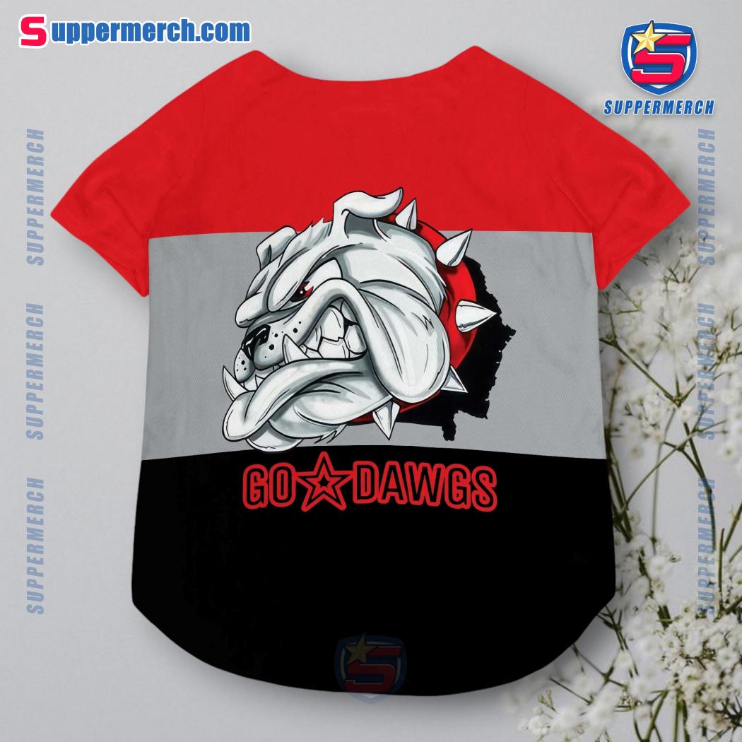 University Of Georgia Go Dawgs Pet Jersey y