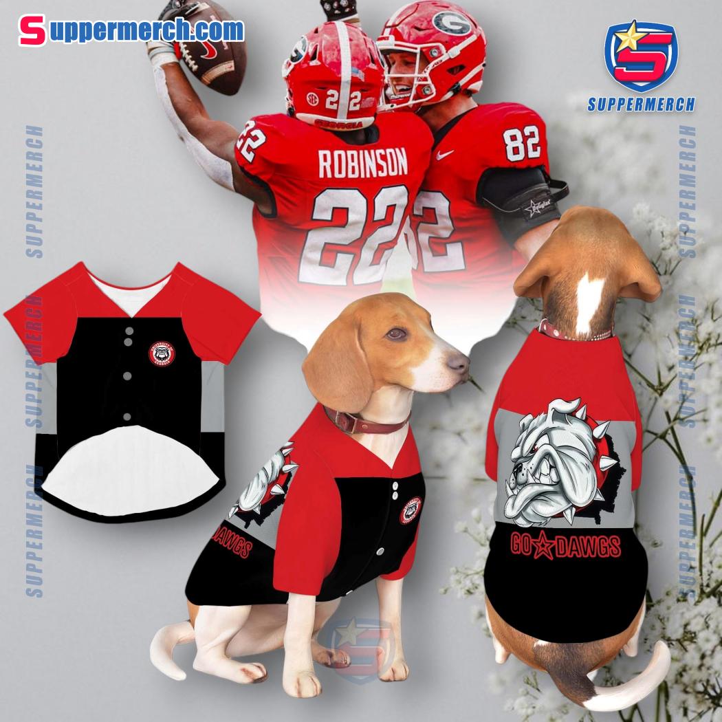 University Of Georgia Go Dawgs Pet Jersey