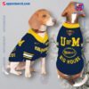 University Of Michigan Big House Personalized Pet Jersey a