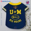 University Of Michigan Big House Personalized Pet Jersey y
