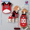 Utah Utes Go Big Go Utes Personalized Pet Jersey
