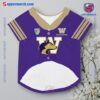 Washington Huskies Real Daws Wear Purple Personalized Pet Jersey x