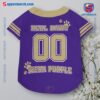 Washington Huskies Real Daws Wear Purple Personalized Pet Jersey y
