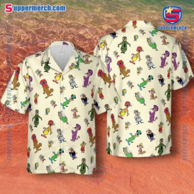 Yogi's Gang Cosplay Their Friends Hawaiian Shirt a