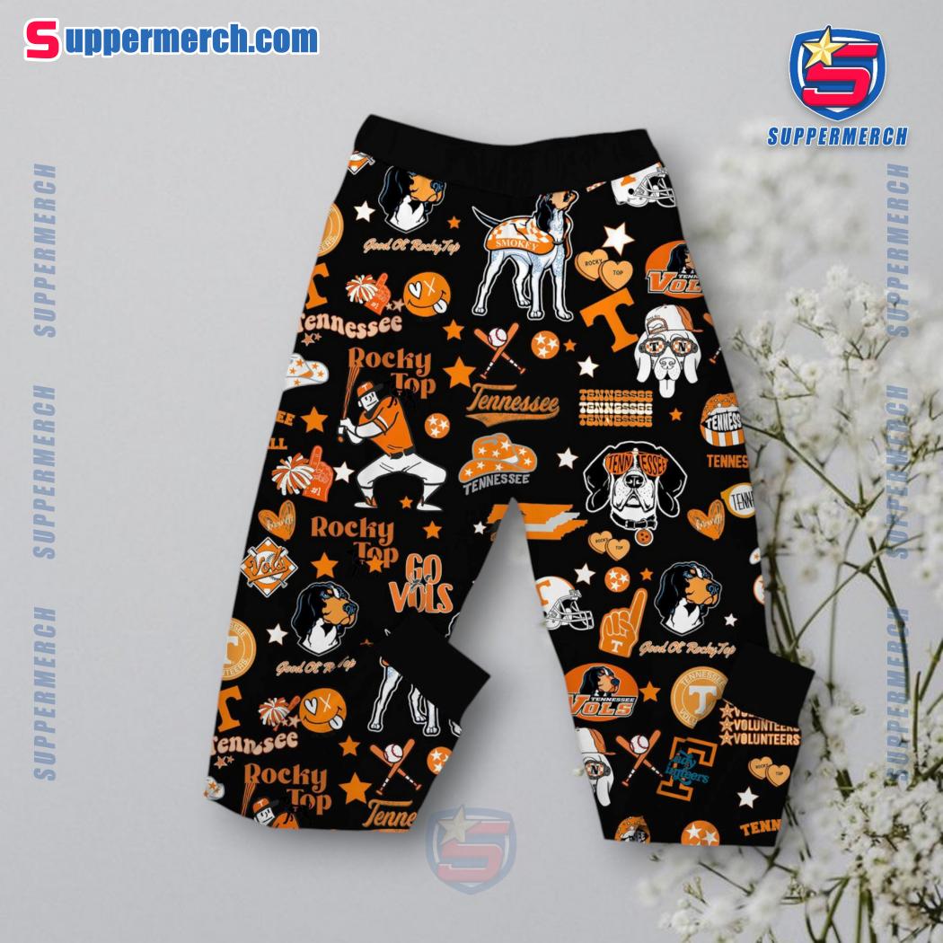 2024 Tennessee Volunteers Football Deadline Day Pajamas Set b