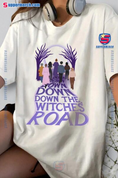 Agatha All Along Down Down Down Down Down The Witches' Road Graphic Unisex T-shirt PxvaVsY