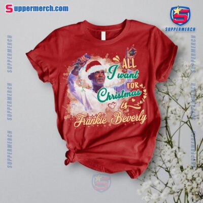 All I Want For Christmas Is Frankie Beverly Pajamas Set a