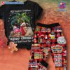 All I Want For Christmas Kenny Chesney Is A Real Good Tan Plaid Pajamas Set mX1Av5a