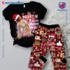 Aretha Franklin Merry Christmas To All Of You Pajamas Set CXoA5bK