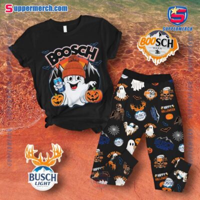 Boosch Beer Happy Halloween Pajamas Set vQ9KgUF
