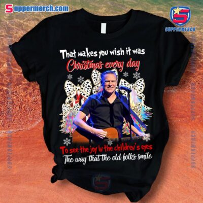 Bryan Adams That Makes You Wish It Was Christmas Every Day Pajamas Set-a o6usgly