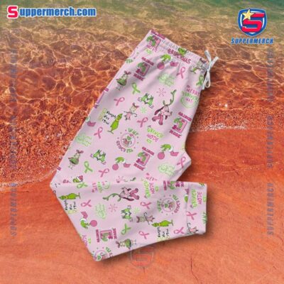 Christmas Festive But Keeping It Grinchy Awareness Ribbon Pajamas Set-a xlAW5ym