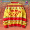 Chucky Wanna Play Horror Ugly Sweater-b JM07rKj