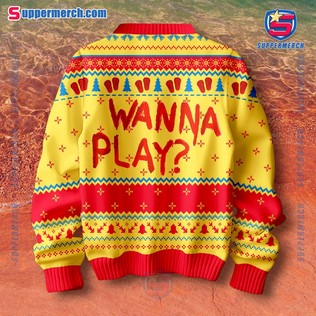 Chucky Wanna Play Horror Ugly Sweater-b JM07rKj