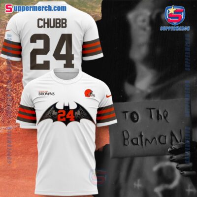 Cleveland Browns Nick Chubb Batman 24 Superhero T-shirt, Hoodie PVIY2iR
